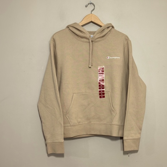 Nwt Champion ||  woman’s tan pullover Hoodie Size Xl - Picture 1 of 7